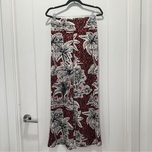 Rachel Zoe Tropical Wide Leg Summer Pants Size Small NWOT